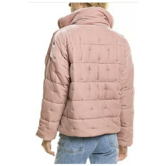 Johnny Was NWT Zaelia Silk-Blend Puffer Jacket - Picture 2 of 11